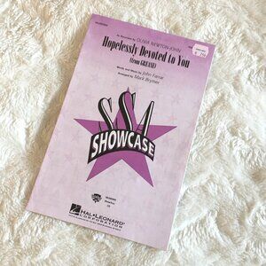 5/$25 'Hopelessly Devoted To You' Grease Vocal Arrangement Music Sheets